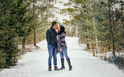 Winter Engagement Photoshoot