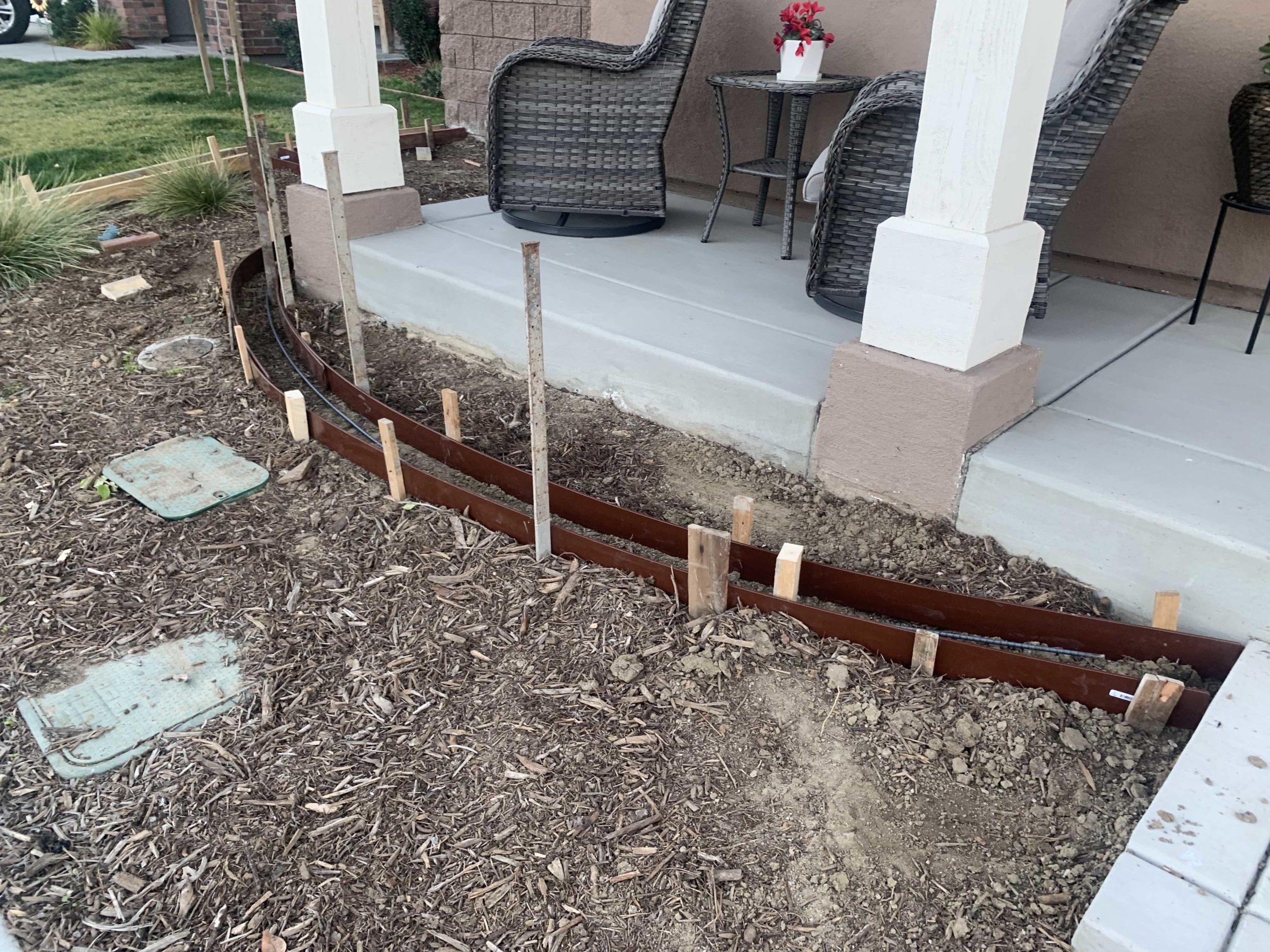 Front Yard Construction – Before and After